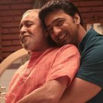 Dev shares a warm moment with veteran actor Mithun Chakraborty
